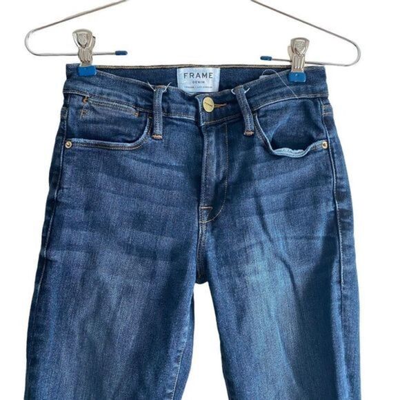 FRAME Le High‎ Skinny Jean Sz 24 - Picture 3 of 5
